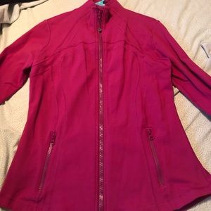 Lululemon raspberry define jacket